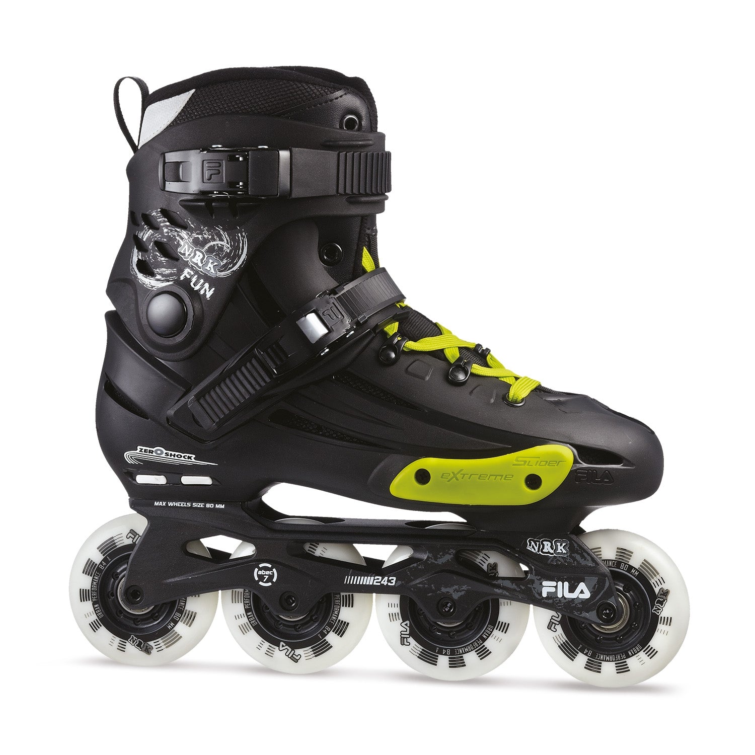 FILA Inline Skate NRK Fun 80mm  Urbanskate mit Komfort