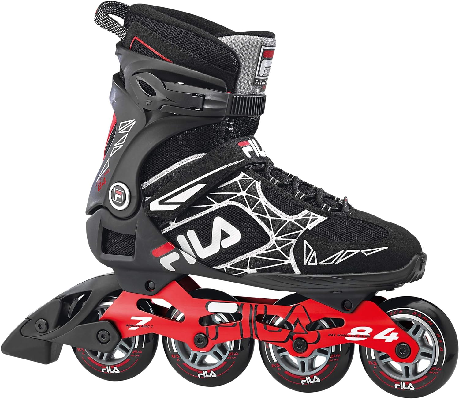 FILA Inline Skate Legacy Pro 84  Herren Rot