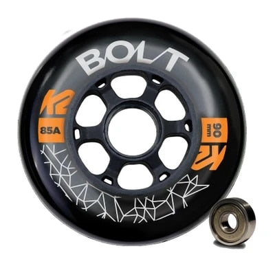 K2 BOLT 90 MM 85A 8-WHEEL PACK W ILQ 9