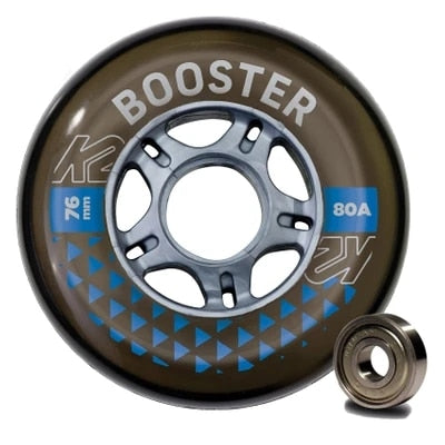 K2 Rollen Inliner BOOSTER 76MM 80A 8-WHEEL PACK W ILQ 5