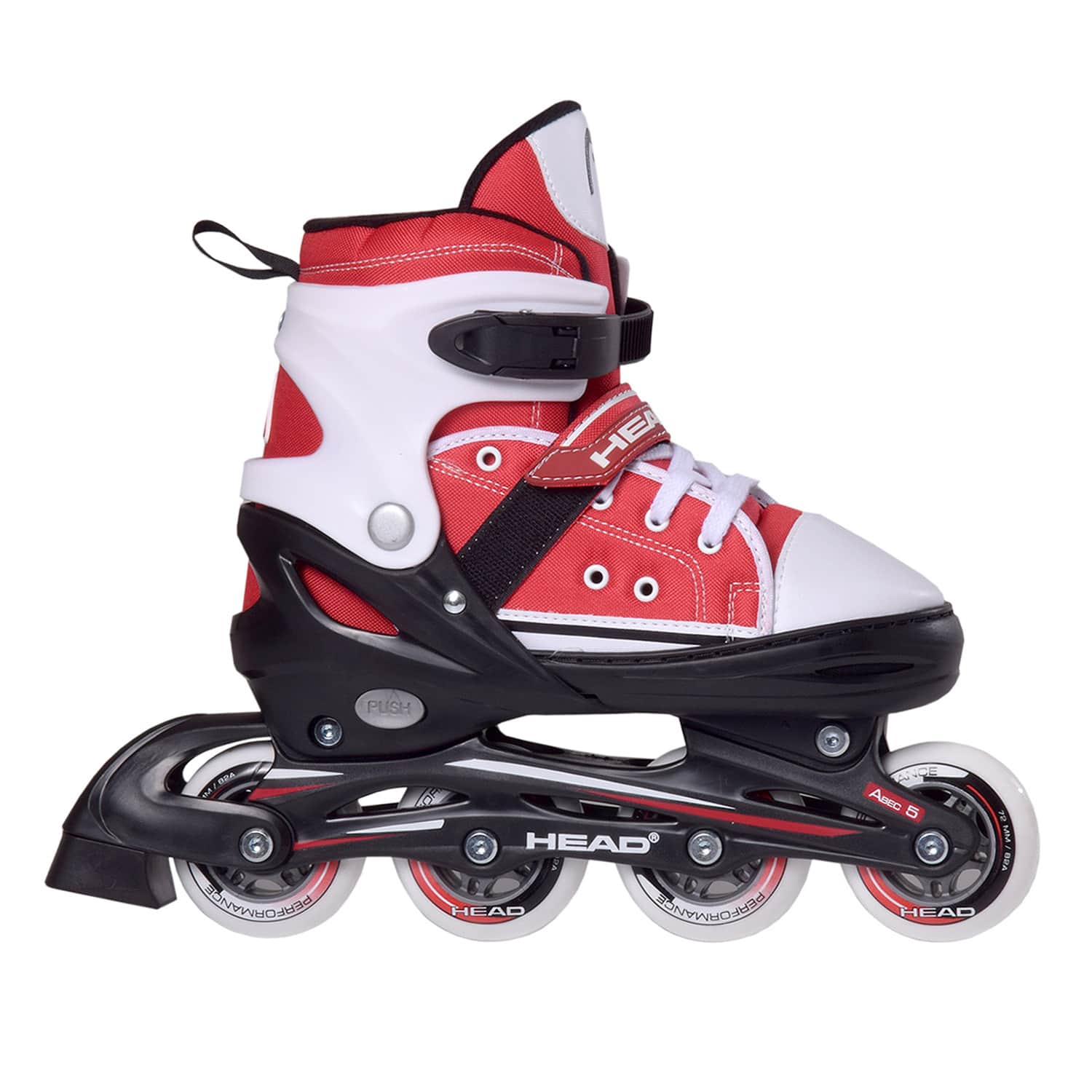 HEAD Adj. Inline Skate Cool red, für Kinder, größenverstellbar
