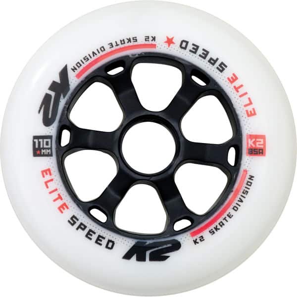 K2 Inliner-Rollen 110mm Elite Wheel, Rollenhärte 85a, 4er-Pack