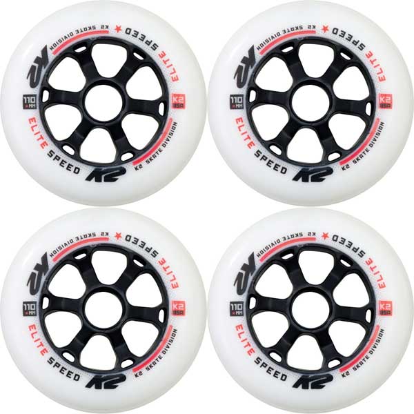 K2 Inliner-Rollen 110mm Elite Wheel, Rollenhärte 85a, 4er-Pack