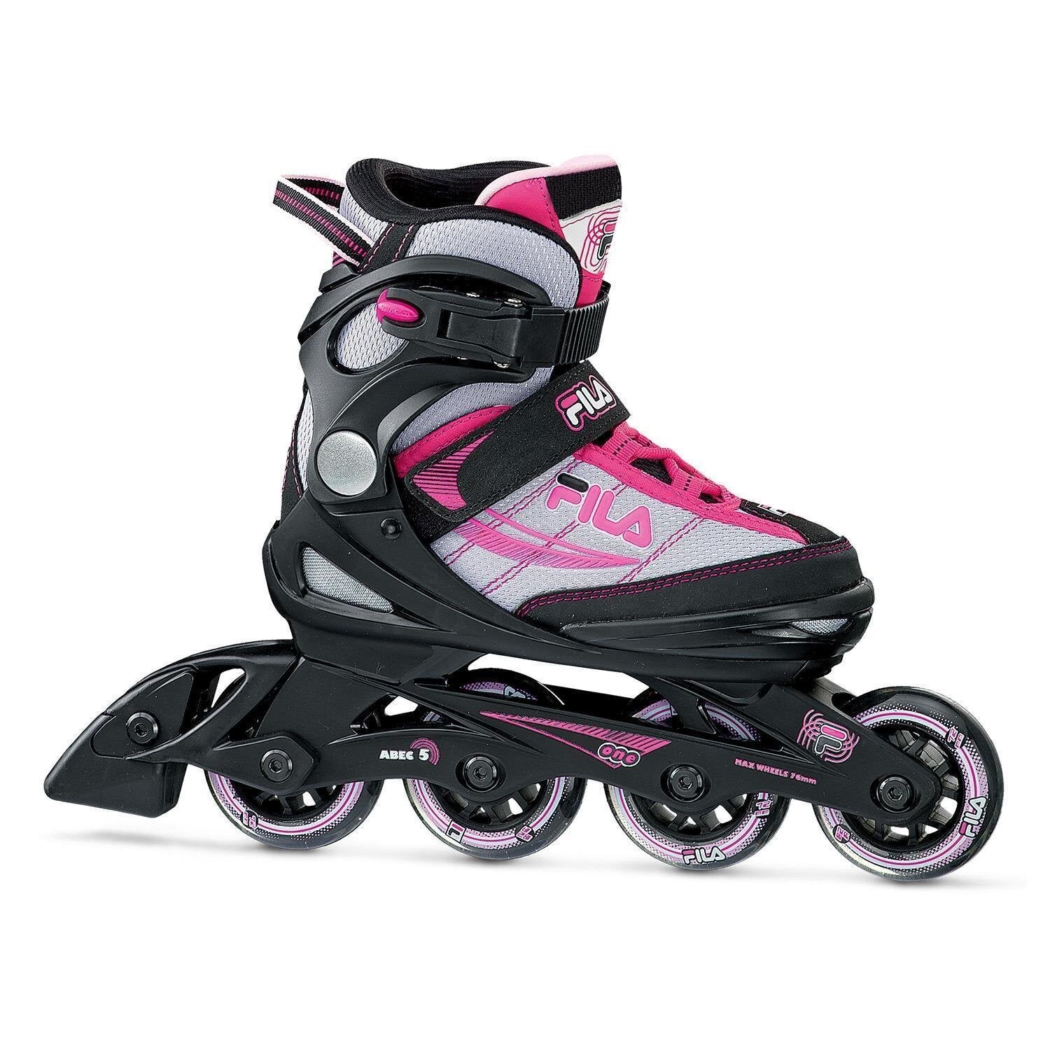 FILA Inline Skate One - Mädchen - pink-verstellbare Größe