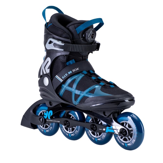 K2 F.I.T. 90 Boa Inline Skates Herren (30E0171) blau