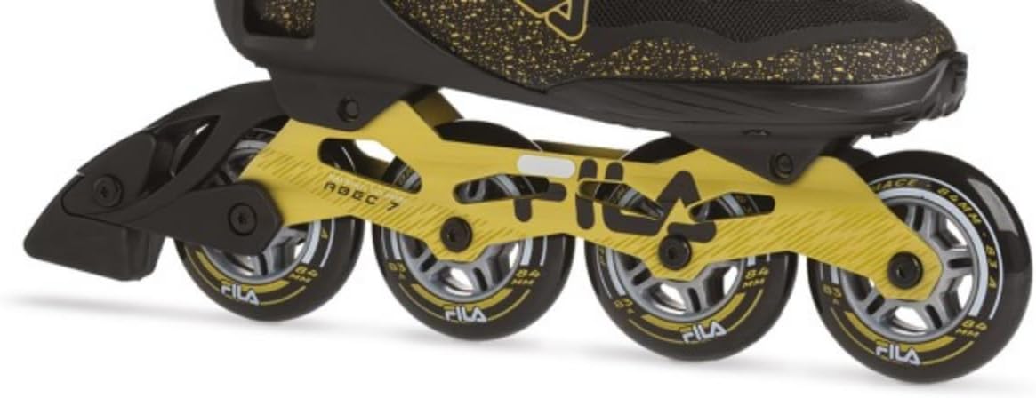 FILA Herren Inline Skate Legacy QF 84mm - SCHWARZ / gold