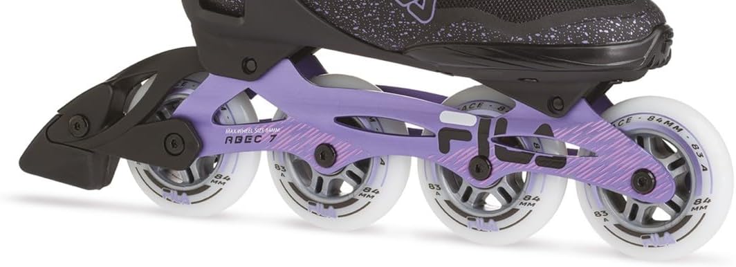FILA Legacy QF 84mm Inline Skate Damen – Black/Violet
