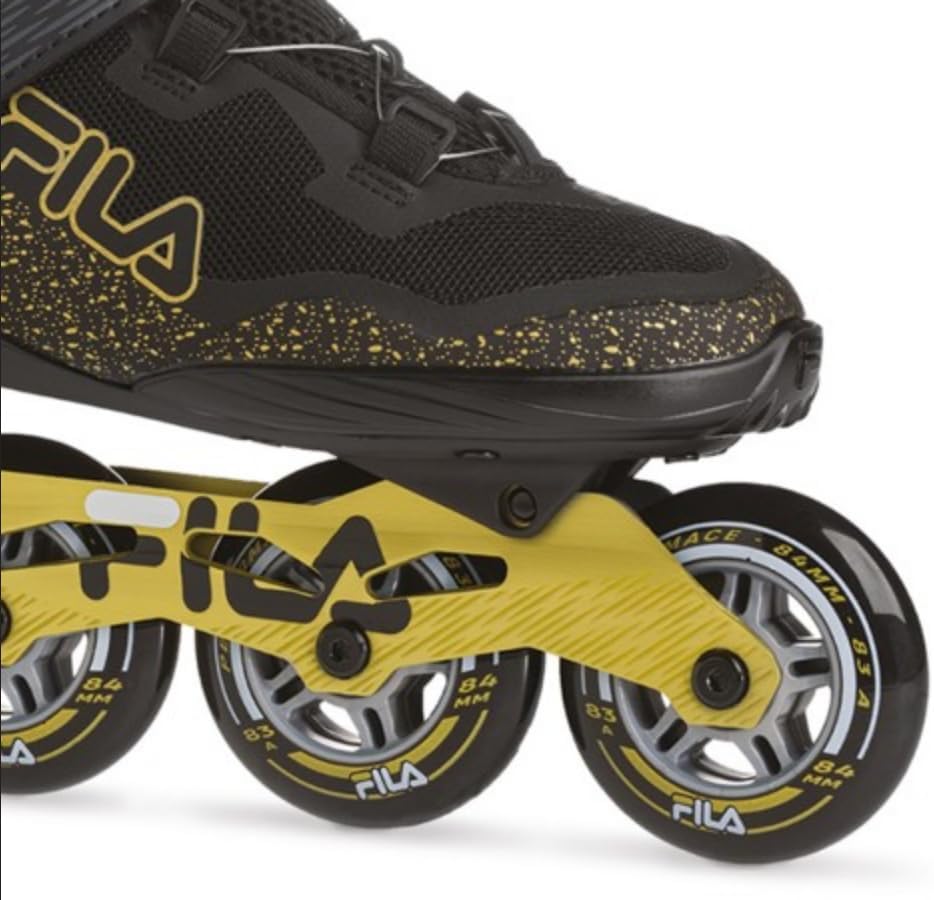 FILA Herren Inline Skate Legacy QF 84mm - SCHWARZ / gold