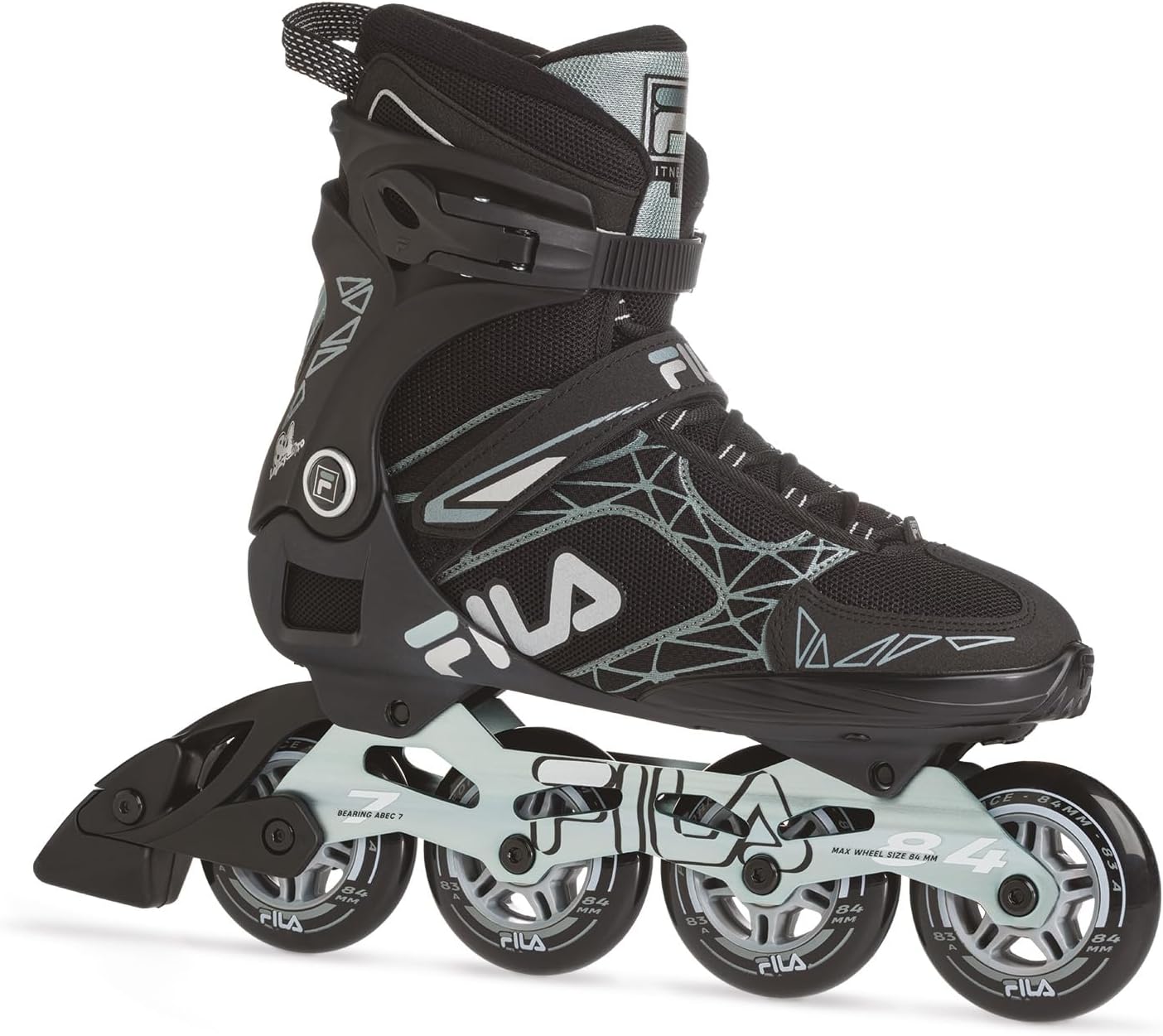 FILA Inline Skate Legacy Pro 84mm schwarz/silber