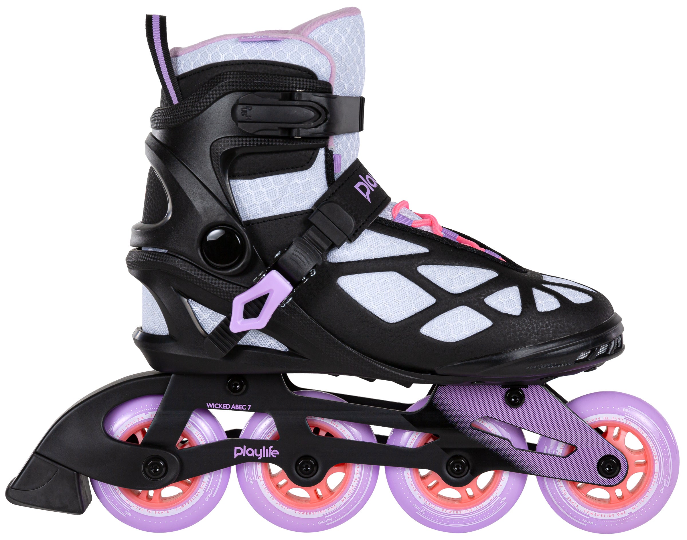 Playlife Damen Inline Skates Lancer White 84
