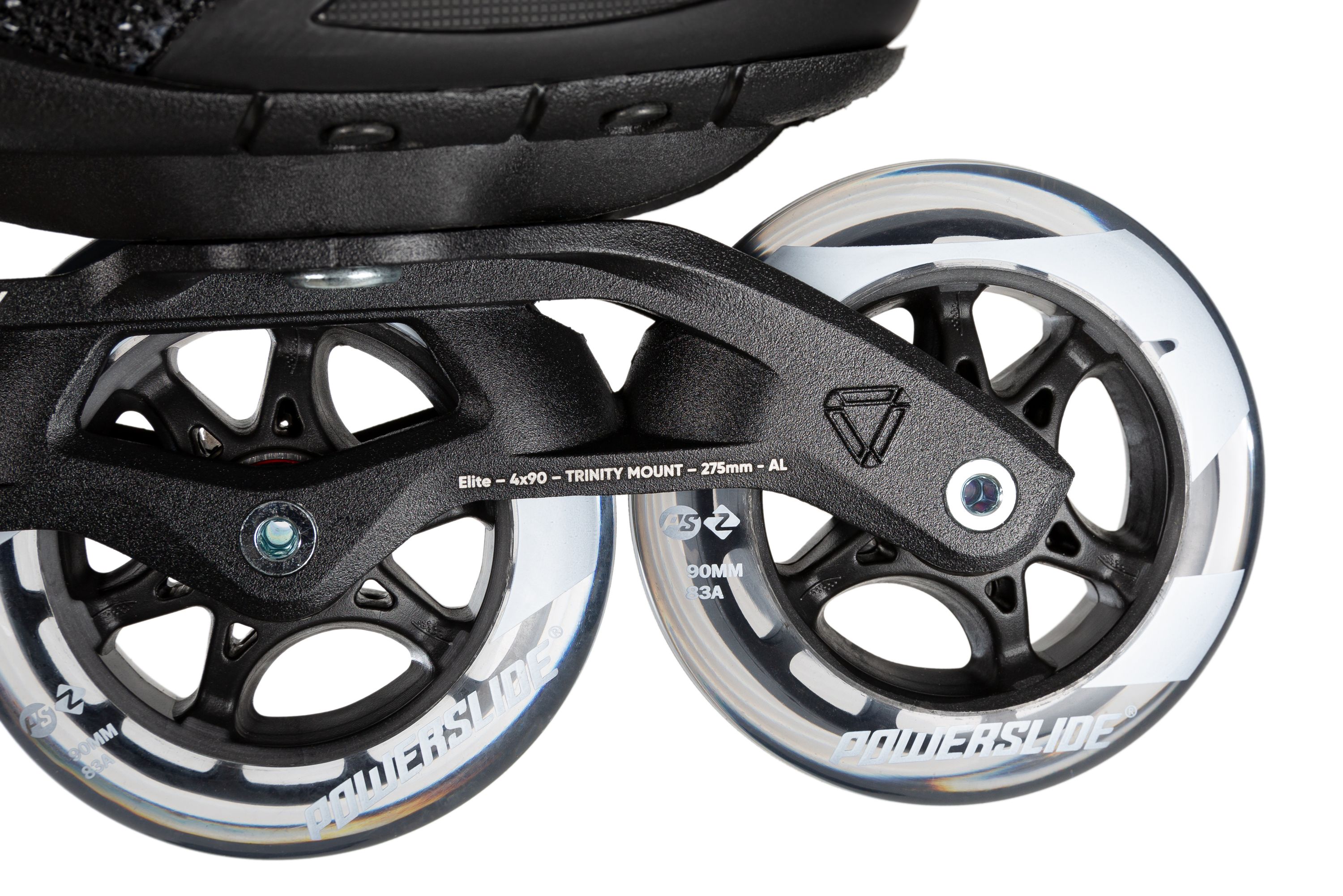 Phuzion Herren Inline Skates Xenon Black 90
