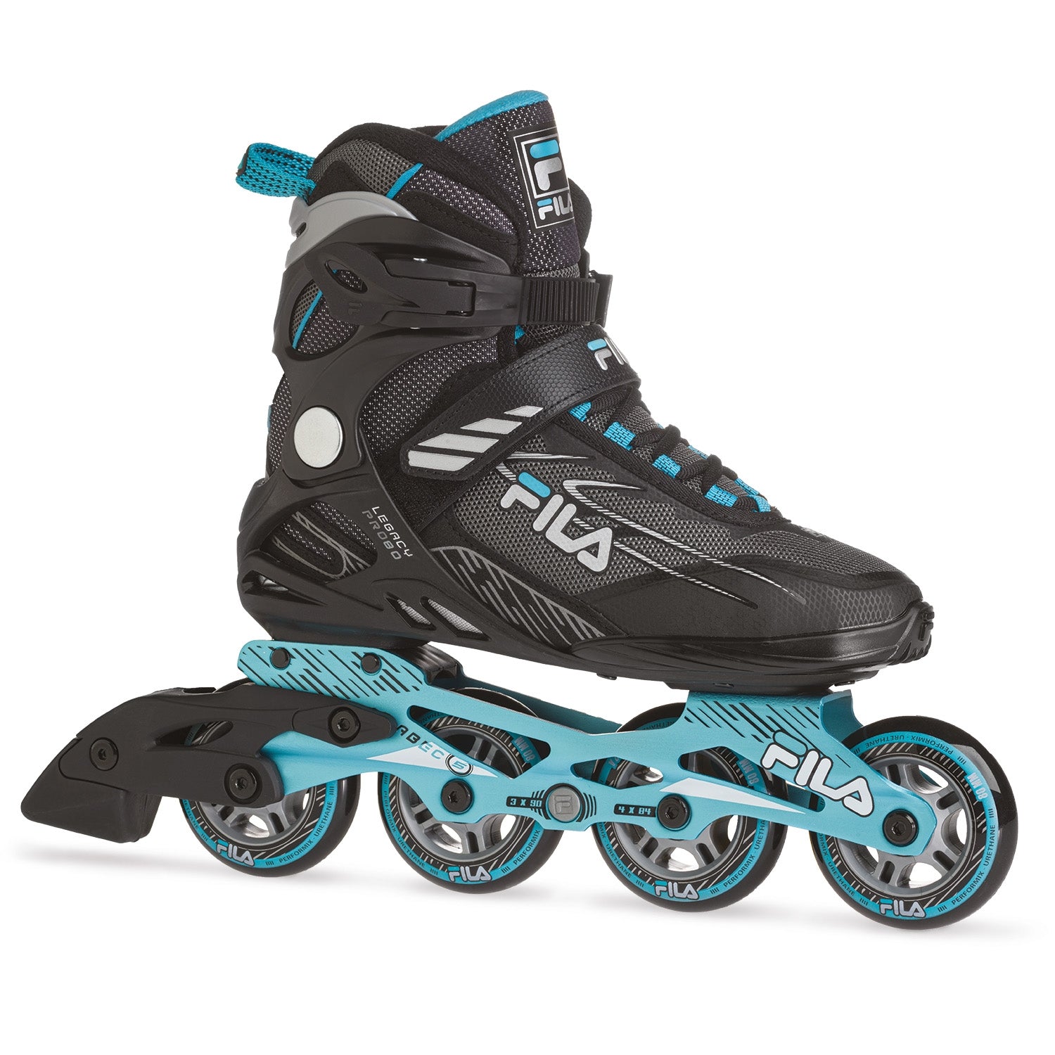 FILA Inline Skate Legacy Pro 80mm - Damen - blau/schwarz